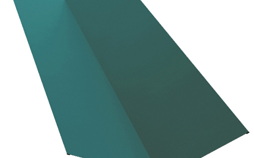 Планка верхней ендовы 115x30x115 Grand Line с покрытием Полиэстер 0,45 мм RAL 5021