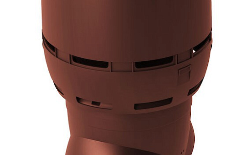 Вентиляционный выход Vilpe Flow XL диаметром 200/ИЗ/500 мм Красный