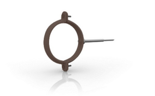 Кронштейн трубы на кирпич ПВХ Ruplast 90 мм