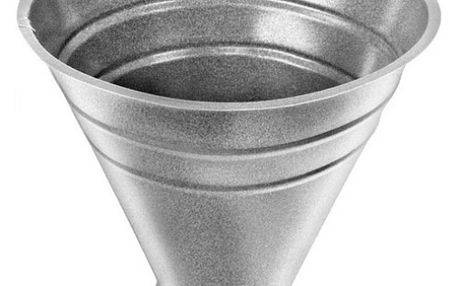 Воронка водосборная Grand Line 250/90 мм Алюцинк