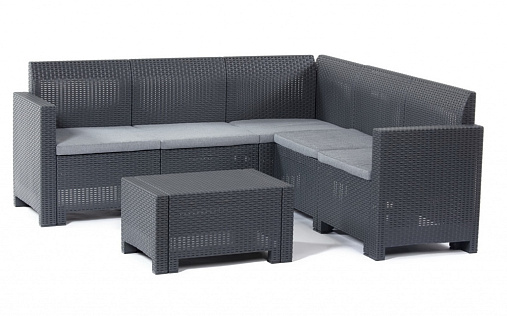 5 местный диван и кофейный столик Set CORNER Nebraska HB