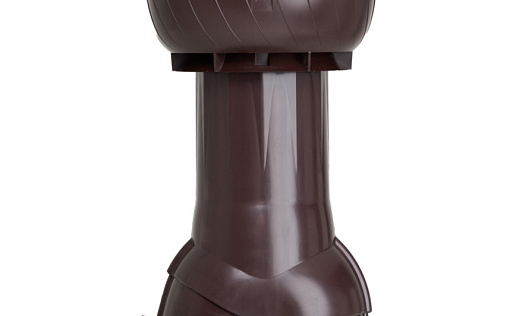 Комплект вентиляции Gervent Static ИЗ 125/160 мм для Профнастила-35 Коричневый