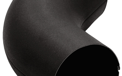 Колено трубы 60° Grand Line 125/90 Matte PU 90 мм RR 32