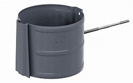 Кронштейн трубы на кирпич Vegastyle 90 мм RAL 7024