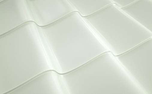 Металлочерепица Монтеррей RAL 9010 с покрытием Purman 0.5 мм