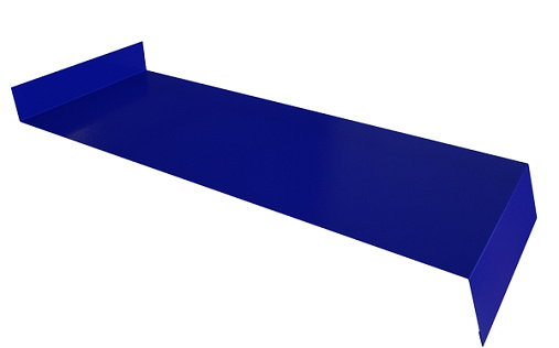 Отлив простой 250 Grand Line с покрытием Полиэстер 0,45 мм RAL 5002