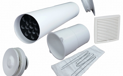 Приточный клапан Vilpe Velco VT-100 150х150 Белый