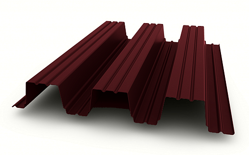 Профнастил Н114-750 0,7 мм Полиэстер RAL 3005