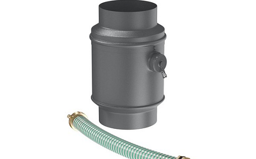 Цилиндрический водосборник Aquasystem Премиум 100 мм, Pural Matt, RR 23