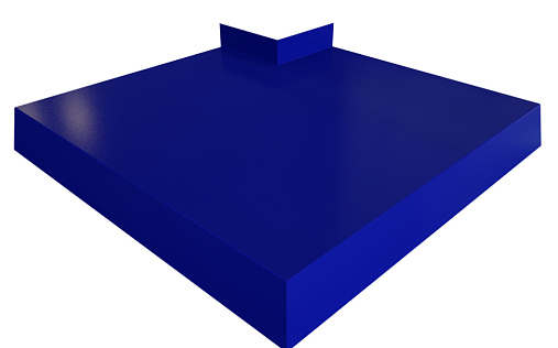 Угол отлива 250 внешний Grand Line с покрытием Полиэстер 0,45 мм RAL 5002