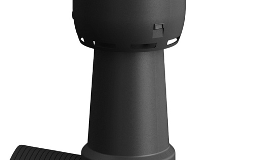 Дефлектор коньковый Vilpe Alipai Flow 110 мм Чёрный