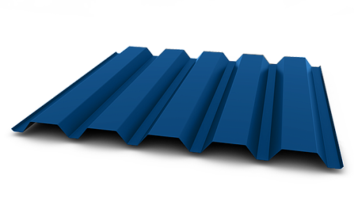 Профнастил С44-1000 0,7 мм Полиэстер RAL 5005