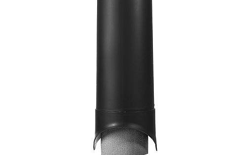 Вентиляционный выход Krovent Pipe-VT 150/700 is диаметром 150/ИЗ/840 мм Чёрный