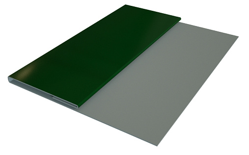 Планка стартовая Блок-Хаус new Grand Line с покрытием Satin 0,5 мм RAL 6005