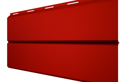 Металлический сайдинг Металл Профиль Lбрус RAL 3011 с покрытием Purman 0.5 мм