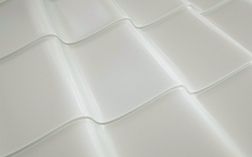 Металлочерепица Монтеррей RAL 7035 с покрытием NormanMP 0.5 мм