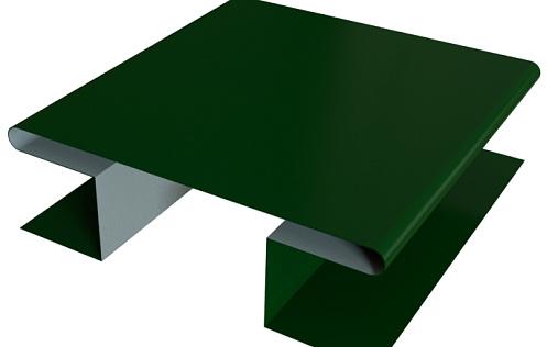 Планка H-образная стыковочная сложная Grand Line с покрытием Satin 0,5 мм RAL 6005