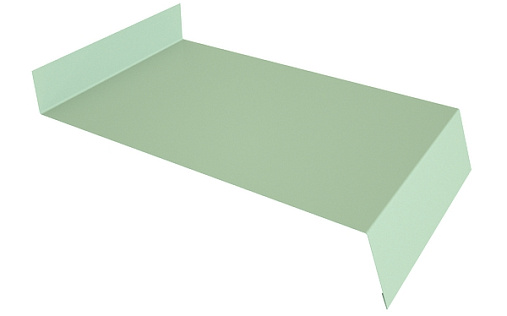 Отлив простой 150 Grand Line с покрытием Полиэстер 0,45 мм RAL 6019