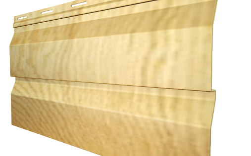 Металлический сайдинг Grand Line Корабельная доска Golden Wood с покрытием Colority Print РФ 0.45 мм