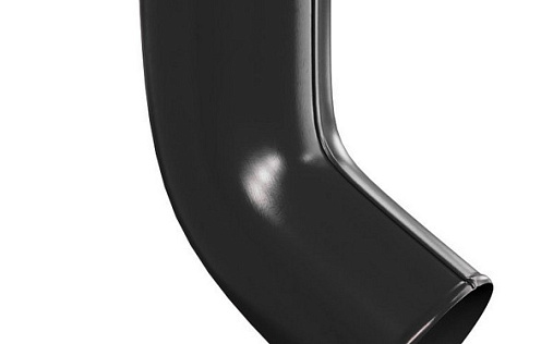 Колено сливное трубы 150/100 мм Металл Профиль Foramina RAL 9005