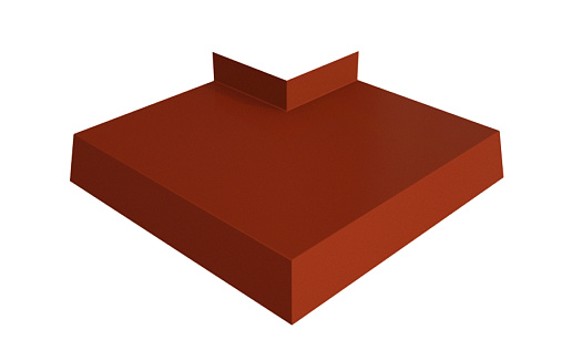 Угол отлива 150 внешний Grand Line с покрытием Полиэстер 0,45 мм RAL 8004