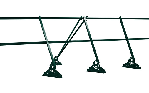 Кровельное ограждение Grand Line RAL 6005, 900 мм x 3 м