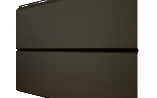 Металлический сайдинг Металл Профиль Lбрус XL Накатка RAL 7024 с покрытием VikingMP E 0.5 мм