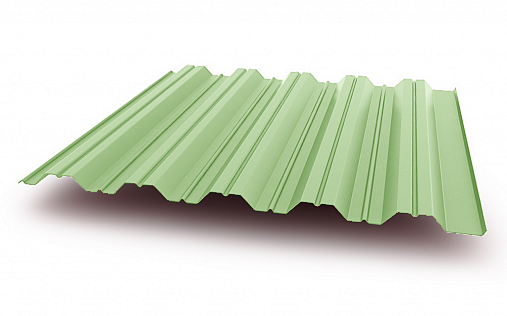 Профнастил НС35-1000 0,6 мм Полиэстер RAL 6019