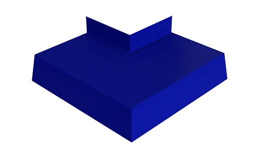 Угол отлива 100 внешний Grand Line с покрытием Полиэстер 0,45 мм RAL 5002