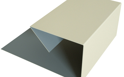 Планка П-образная завершающая сложная 20x30 Grand Line с покрытием Satin 0,5 мм RAL 1015