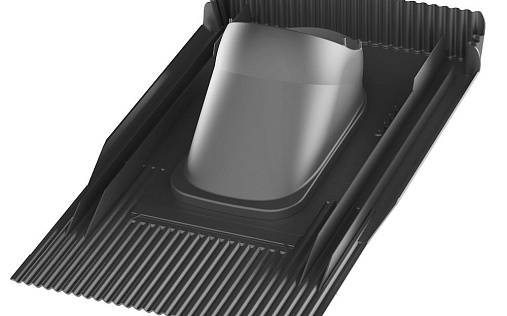 Проходной элемент Vilpe Unitile 2K Чёрный