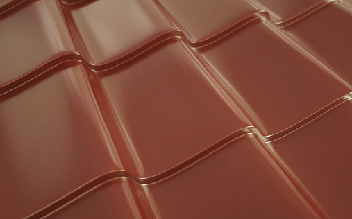 Металлочерепица Супермонтеррей RR 750 с покрытием Puretan 0.5 мм