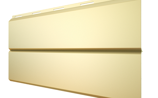 Металлический сайдинг Металл Профиль Lбрус RAL 1015 с покрытием Полиэстер 0.5 мм