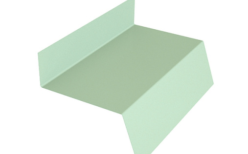 Отлив простой 70 Grand Line с покрытием Полиэстер 0,45 мм RAL 6019