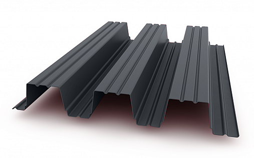 Профнастил Н114-750 1,0 мм Полиэстер RAL 7024