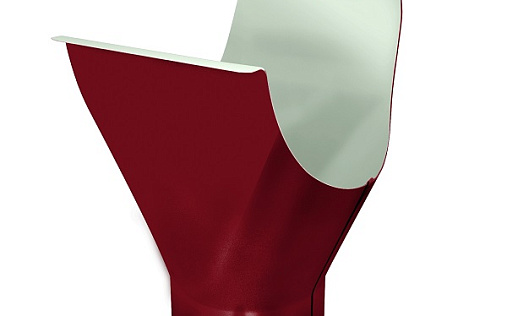 Воронка желоба Grand Line Optima 125/90 мм RAL 3005