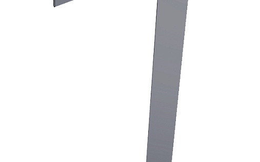 Торцевая кровельная планка фальц 65x97 Grand Line с покрытием Полиэстер 0,45 мм RAL 7024