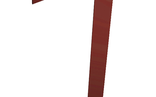 Торцевая кровельная планка фальц 65x97 Grand Line с покрытием Полиэстер 0,7 мм RAL 3005