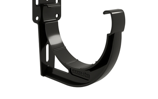 Кронштейн желоба ПВХ slider 120 мм Grand Line Классика RAL 9005