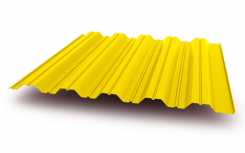 Профнастил НС35-1000 0,5 мм Полиэстер RAL 1018