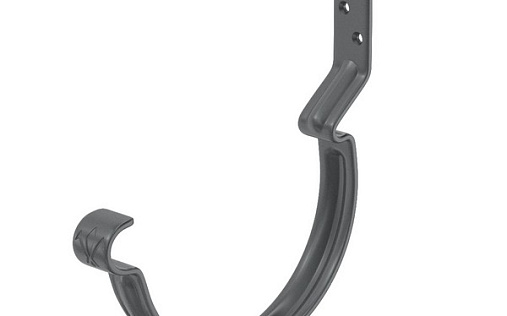 Короткий держатель желоба Aquasystem Премиум 125 мм, Pural, RR 23