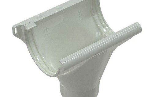 Воронка желоба ПВХ GLC 152/100 мм RAL 9010