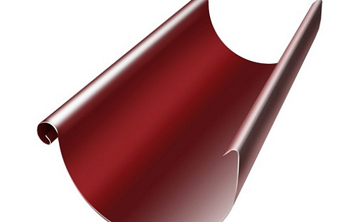 Желоб полукруглый Grand Line 125 мм 3 м RAL 3011