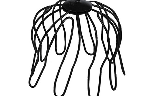 Паук для водостока 150/100 мм Металл Профиль Foramina RAL 9005