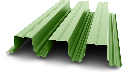 Профнастил Н114-600 0,8 мм Полиэстер RAL 6019