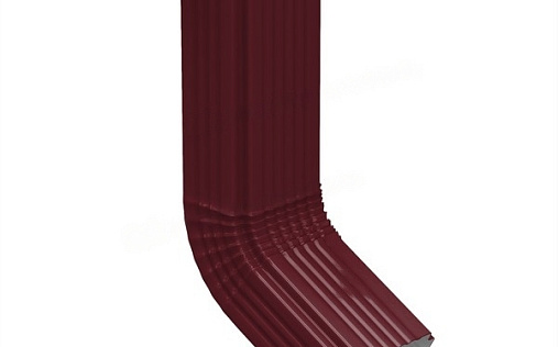 Сливное колено 76x102 мм МП Бюджет RAL 3005