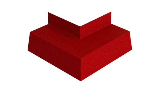 Угол отлива 50 внешний Grand Line с покрытием Полиэстер 0,45 мм RAL 3011