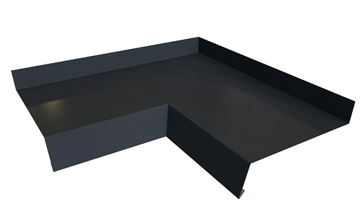 Угол отлива 150 внутренний Grand Line с покрытием Полиэстер 0,45 мм RAL 7024