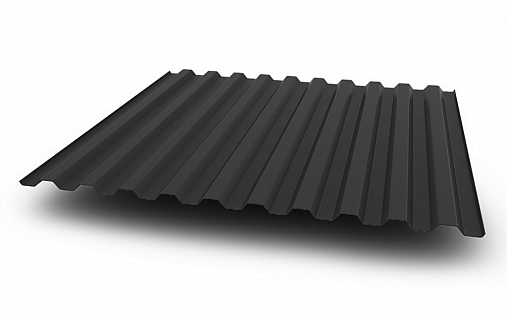 Профнастил С21-1000 0,5 мм Полиэстер RAL 7005