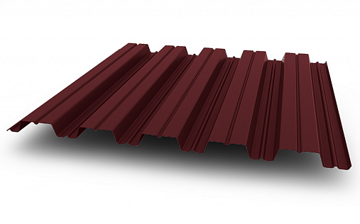 Профнастил НС44-1000 0,8 мм Полиэстер RAL 3005